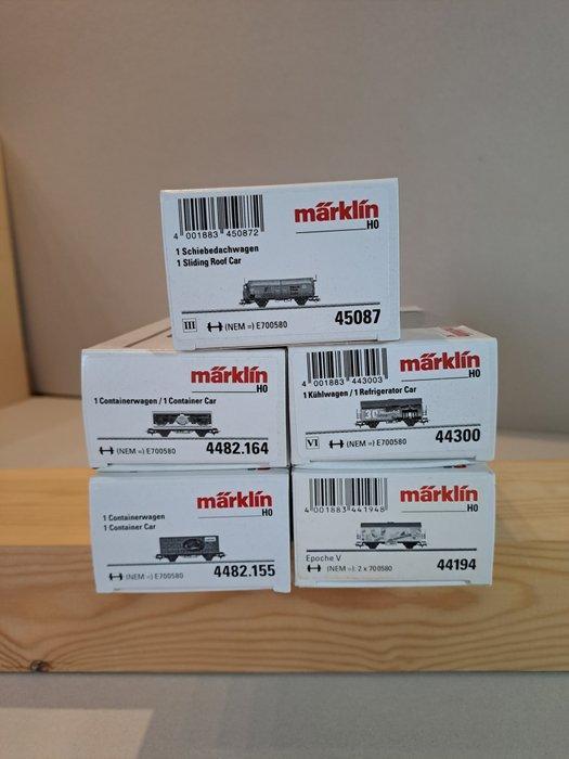 Märklin H0 - 4482.155; 4482.164; 44194; 44300; 45087 -, Hobby en Vrije tijd, Modeltreinen | H0