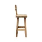 Boomstam barstoel 40x40xH114 cm, Ophalen of Verzenden, Nieuw