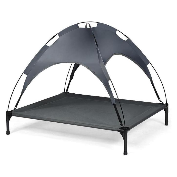 Trendmix Verhoogd Hondenbed Met Luifel – 105x87x89 cm –, Dieren en Toebehoren, Hondenmanden, Ophalen of Verzenden