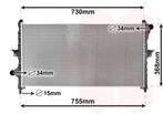 RADIATOR VOOR CITROEN C5 RD/TD 2008-2017, Auto-onderdelen, Airco en Verwarming, Ophalen of Verzenden, Nieuw