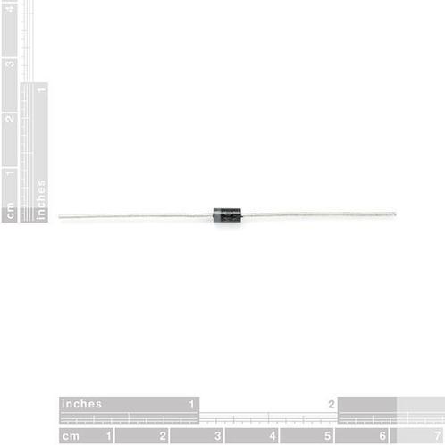 Diodegelijkrichter - 1A, 50V (1N4001), Hobby en Vrije tijd, Elektronica-componenten, Verzenden