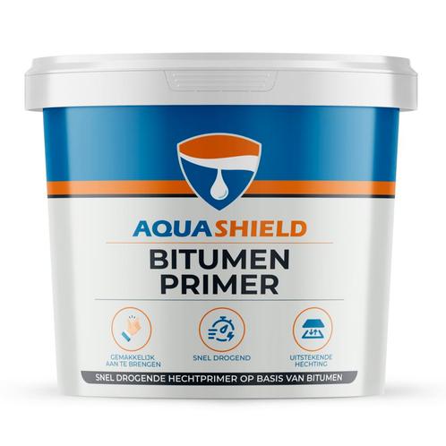 Aquashield Aquashield bitumen primer 10 liter, Doe-het-zelf en Verbouw, Overige Doe-het-zelf en Verbouw, Nieuw, Verzenden