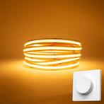 LED Strip COB - 5 Meter - Complete Set - 2700k - Warm Wit -, Ophalen of Verzenden, Nieuw