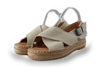 VIA VAI Sandalen in maat 39 Beige | 10% extra korting, Kleding | Dames, Schoenen, Verzenden, Beige, Sandalen of Muiltjes, Zo goed als nieuw