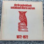 Derde gedenkboek Sodalicium Literis Sacrum - Leiden, Verzenden, 20e eeuw of later, Gelezen, Nora Schadee, Jan-Willem Meijer, Arthur Eyffinger e.a.