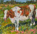 Hanneke Naterop - Koeien aan het eind van de zomer, Antiek en Kunst