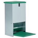 vidaXL Pluimveevoerbak automatisch met pedaal 20 kg, Dieren en Toebehoren, Verzenden, Nieuw