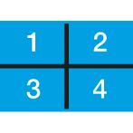 GGM Gastro | Spatscherm - Plexiglas - 1200x750x600mm - Set |, Verzenden, Nieuw, Effen