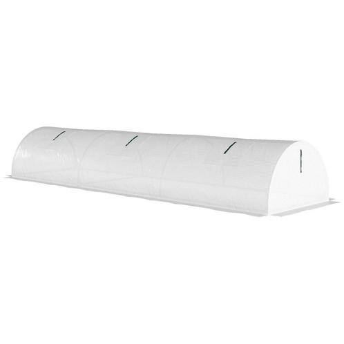 TRUUSK Broeikas Met Rolraam Rond Dak, Winterbestendig Folieb, Tuin en Terras, Kassen, Nieuw, Verzenden