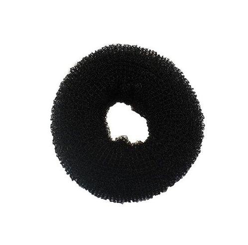 Haardonut Bun Klein 6cm Zwart, Sieraden, Tassen en Uiterlijk, Uiterlijk | Haarverzorging, Verzenden