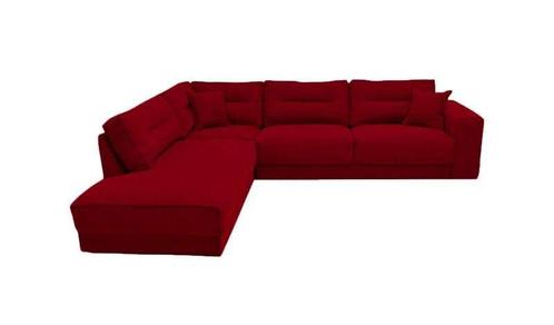 Hoekbank Venray - hoekbanken - Rood, Huis en Inrichting, Banken | Sofa's en Chaises Longues, Nieuw, Stof