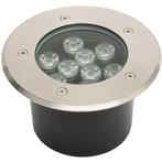 LED Grondspot - Aruz - Inbouw Rond - 9W - Waterdicht IP67 -, Ophalen of Verzenden, Nieuw, Vloerspot of Grondspot, Led