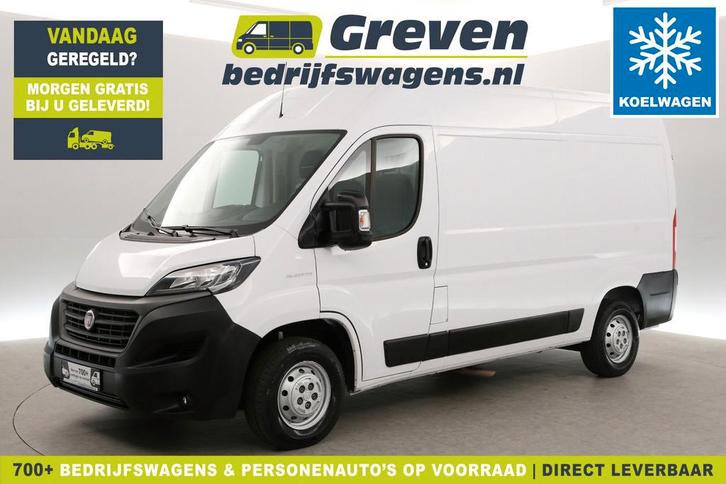 Fiat Ducato Multijet L2H2, Auto's, Bestelauto's, Onderhoudsboekje, Lease, Handgeschakeld, Financial lease, Diesel, Wit, Gebruikt