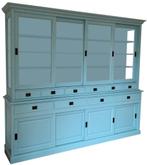 Buffetkast pastelturquiose Blaricum 265cm, Huis en Inrichting, Ophalen of Verzenden, Nieuw