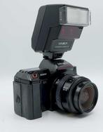Minolta 5000 + 35-70mm + Flitser, Audio, Tv en Foto, Fotografie | Lenzen en Objectieven, Ophalen of Verzenden, Gebruikt