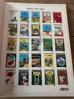 Tintin - 1 Various merchandise objects - Hergé - 25 timbres, Nieuw