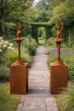 Sculptuuur voor buiten, Exclusieve set van 2 ballerina