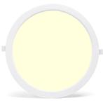 LED Paneel - Downlight - Aigi - Warm Wit 3000K - 24W - Ø30 -, Doe-het-zelf en Verbouw, Bouwverlichting, Nieuw, Ophalen of Verzenden