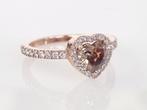 Cocktailring - 14 karaat Roségoud - 1.20ct. tw. Diamant, Sieraden, Tassen en Uiterlijk, Antieke sieraden