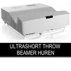 ULTRA SHORT THROW BEAMER HUREN, Audio, Tv en Foto, Beamers, Nieuw, Overige resoluties, Ophalen