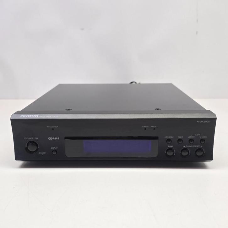 Onkyo T-433 AM/FM RDS Stereo Tuner | Nette Staat, Audio, Tv en Foto, Tuners, Nieuw, Ophalen of Verzenden