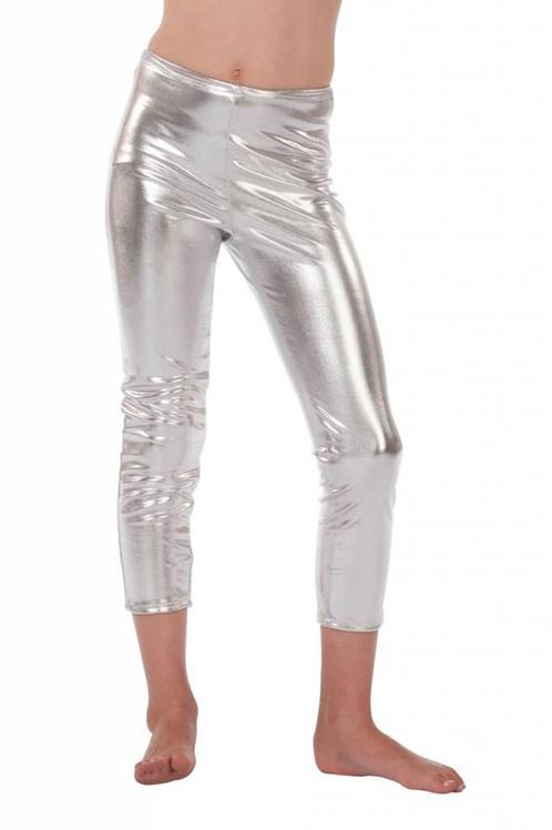 Legging kind zilver, Hobby en Vrije tijd, Feestartikelen, Nieuw, Ophalen of Verzenden