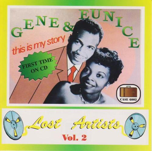 cd - Gene And Eunice - This Is My Story   Lost Artists Vo..., Cd's en Dvd's, Cd's | Overige Cd's, Zo goed als nieuw, Verzenden
