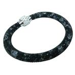 Fako Bijoux® - Armband - Sterrenstof Disco Dots - Zwart/Mix, Sieraden, Tassen en Uiterlijk, Armbanden, Verzenden, Nieuw