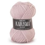 DROPS Karisma Uni Colour - 71 zilverroze - Wol Garen, Hobby en Vrije tijd, Ophalen of Verzenden, Nieuw