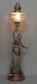 Charles Ruchot H. Chenot - Lamp - Bakeliet, Glas, Hout,