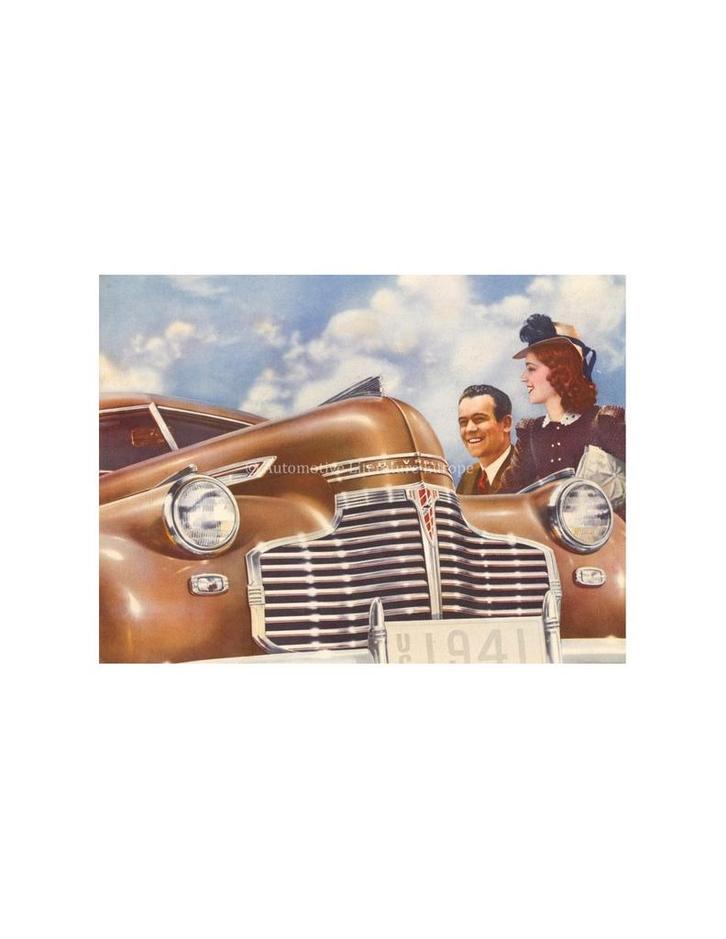 1941 CHEVROLET PROGRAMMA BROCHURE ENGELS (USA), Boeken, Auto's | Folders en Tijdschriften, Chevrolet