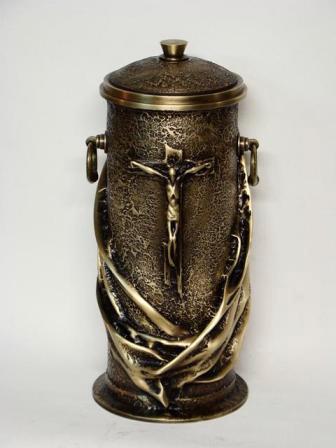 urn | brons | crematie | uitverkoop | aanbieding, Huis en Inrichting, Overige Huis en Inrichting, Nieuw, Ophalen of Verzenden
