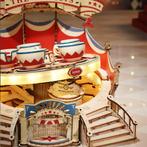 Robotime Tilt-A-Whirl 3D puzzel Theekopjesattractie DIY M..., Hobby en Vrije tijd, Verzenden, Nieuw