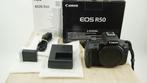 Nieuw! Canon EOS R50 systeemcamera met lader en doos, Canon, Compact, Nieuw, Ophalen of Verzenden