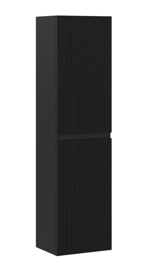 Badkamerkast Thermis 40 x 30 x 150 cm Mat Zwart Kolomkast, Huis en Inrichting, Badkamer | Badkamermeubels, Nieuw, (Half)hoge kast