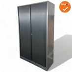Roldeurkast - Ahrend - 195x120x45cm - Antraciet met zwart..., Werkplek, Ophalen of Verzenden, Gebruikt, Kast