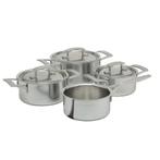 Demeyere Industry 5 Pannenset - 4 Delig, Huis en Inrichting, Keuken | Potten en Pannen, Verzenden, Nieuw
