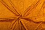 Fluweel stof zalm stof - 10m rol - Velours stretch, Hobby en Vrije tijd, Stoffen en Lappen, 200 cm of meer, Nieuw, Polyester, 120 cm of meer