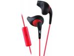 JVC HA-ENR15B - In-ear Sports koptelefoon - Zwart/Rood, Audio, Tv en Foto, Koptelefoons, Verzenden, Nieuw
