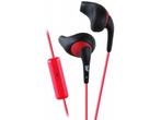 JVC HA-ENR15B - In-ear Sports koptelefoon - Zwart/Rood, Audio, Tv en Foto, Koptelefoons, Nieuw, Verzenden