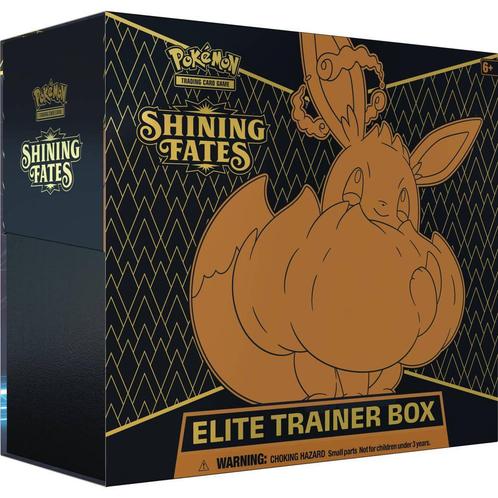 Pokémon Trading Cards Shining Fates Elite Trainer Box-Nieuw!, Hobby en Vrije tijd, Verzamelkaartspellen | Pokémon, Boosterbox