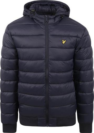 Lyle & Scott Baffle Jas Navy maat XL Heren beschikbaar voor biedingen