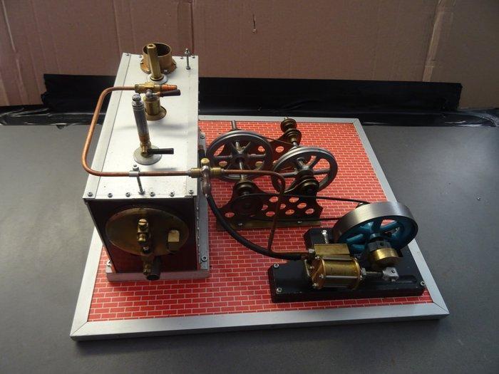 Stoommachine - Unknown Manufacturer - Gietijzer, Staal -, Antiek en Kunst, Antiek | Speelgoed