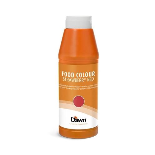 Dawn Kleurstof Vloeibaar Aardbei Rood 1L, Hobby en Vrije tijd, Taarten en Cupcakes maken, Nieuw, Verzenden