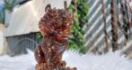 Beeldje - Amber/Resin dragon figurine - Amber, Hars, Verzamelen, Nieuw