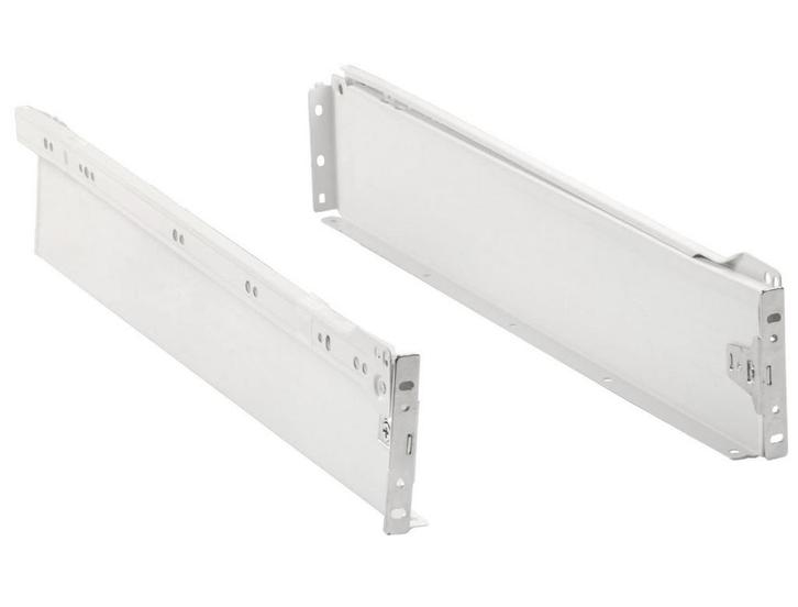 Paar ladegeleiders 40 cm wit Mod. 30, Doe-het-zelf en Verbouw, Hang- en Sluitwerk, Verzenden