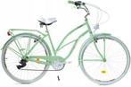 Meisjesfiets - cruiser - 26 - 7 versnellingen - mint wit, Ophalen of Verzenden, Nieuw