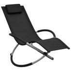 vidaXL Kinderligbed staal zwart, Tuin en Terras, Verzenden, Nieuw