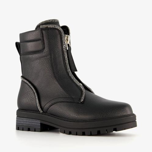 Blue Box meisjes biker boots met strass steentjes maat 30, Kleding | Dames, Schoenen, Nieuw, Verzenden