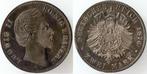 Duitsland 2 Mark Ludwig Ii Bayern 1876 D prfr/stgl Top Er..., Verzenden